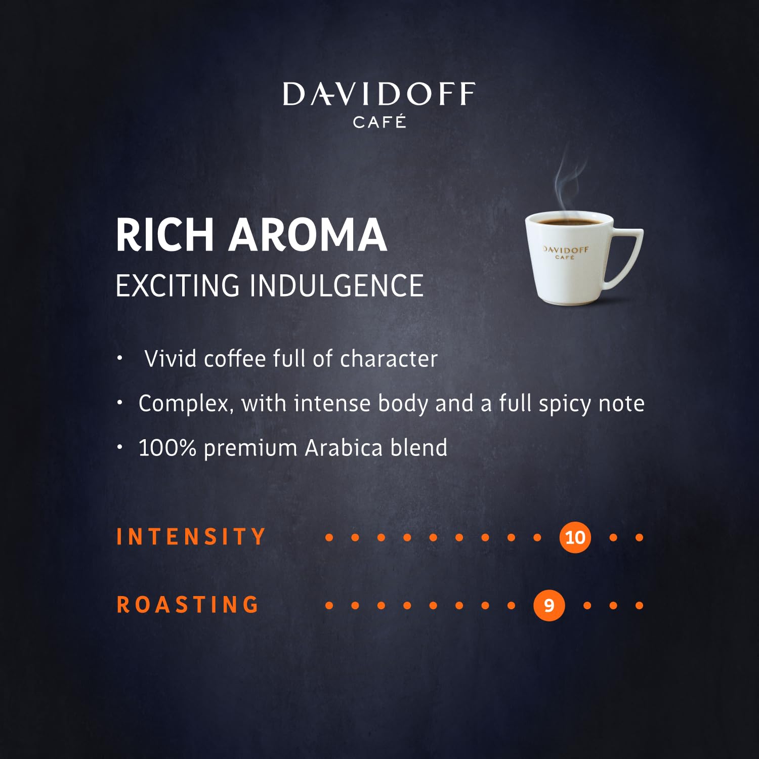 Davidoff Rich Aroma morning pour setup for quick, bold coffee
