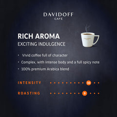Davidoff Rich Aroma morning pour setup for quick, bold coffee