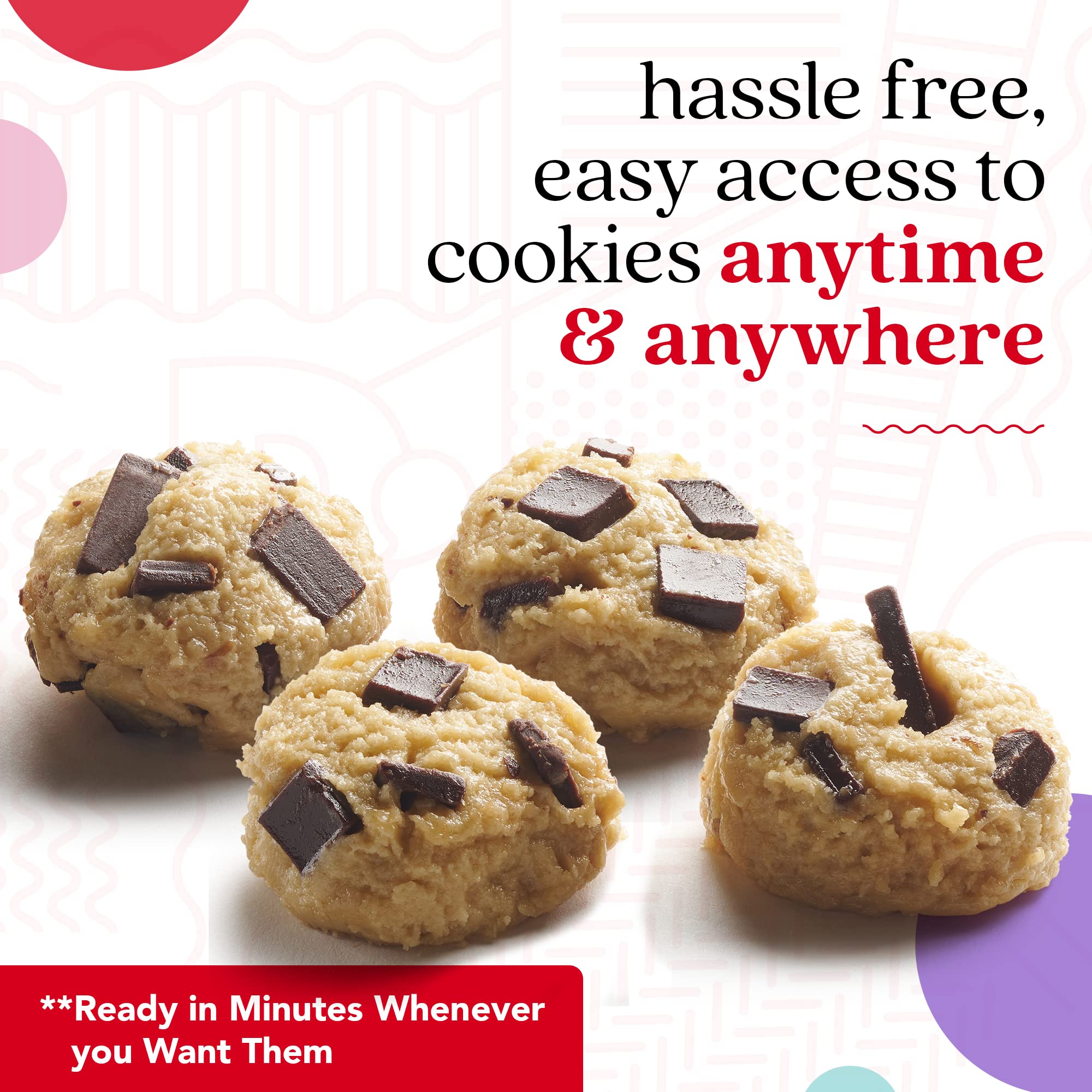 David's Cookies 80-count dough box perfect for family gatherings.