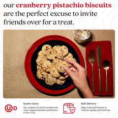 David's Cookies biscuit-sampler-for-tea-time: perfect pairing with tea or coffee.