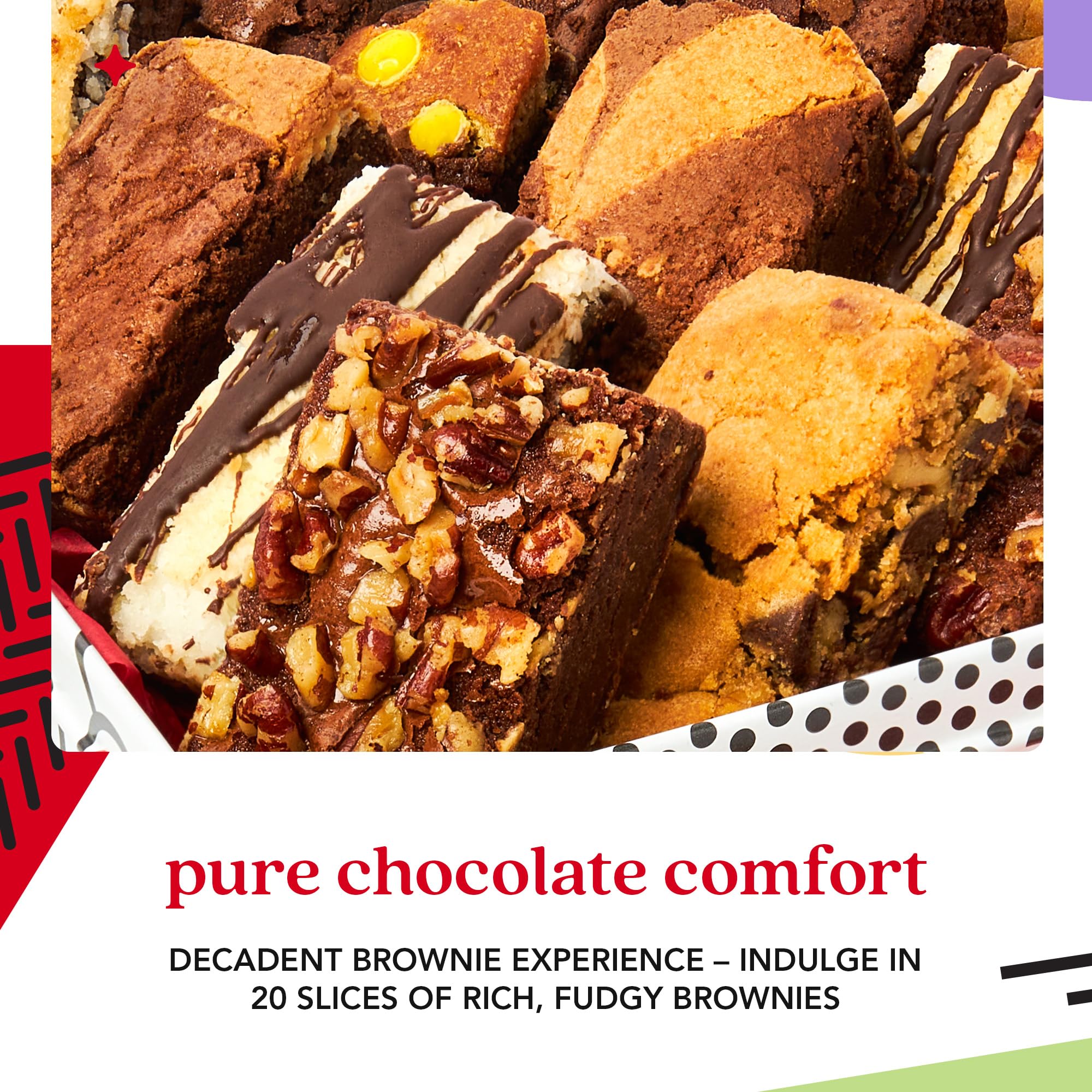 David's Cookies brownies with toppings offer tasty texture and surprise flavors.