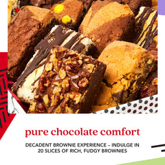 David's Cookies brownies with toppings offer tasty texture and surprise flavors.