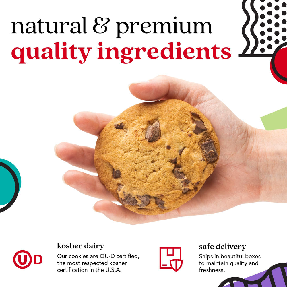 David's Cookies handmade cookies cooling, highlighting craft and freshness.