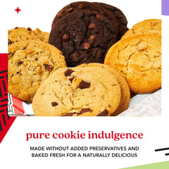 David's Cookies gift basket display, perfect for celebrations and gifting.