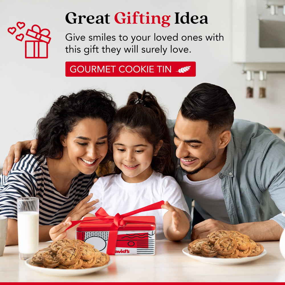 Kosher certified labeling on David's Cookies packaging