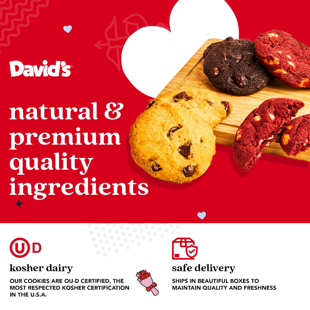 David's Cookies mini bites assortment, convenient bite-sized snacks for on-the-go
