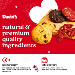 David's Cookies mini bites assortment, convenient bite-sized snacks for on-the-go