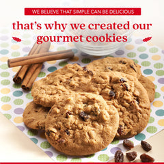 David's Cookies label highlights no artificial ingredients for a natural snack