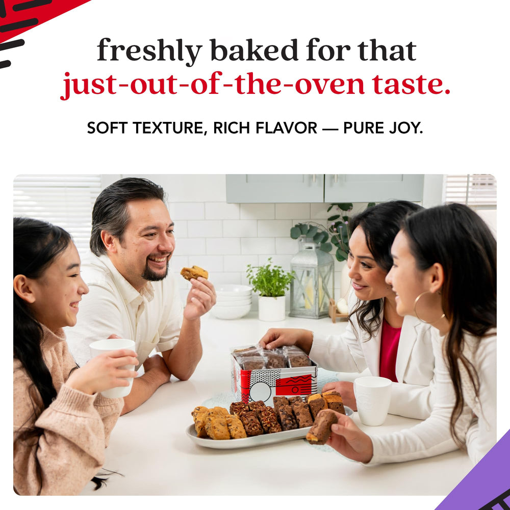 David's Cookies on-the-go snack brownies are convenient for work or travel.