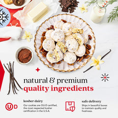David’s Cookies pecan crunch close-up highlighting premium ingredients and rich flavor