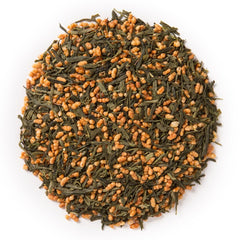 Brewing Davidson's Genmaicha releasing a light, comforting aroma