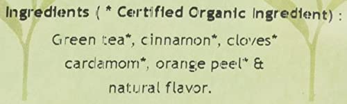 Davidson's Green Chai Orange Peel pour highlights citrus aroma for a refreshing cup
