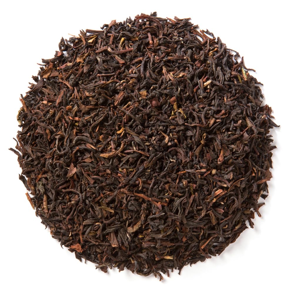 Davidson's Mountain Copper Oolong white-tipped leaves ready to steep for a rich brew.