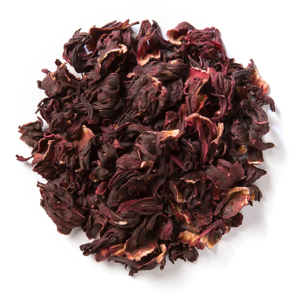 Davidson's hibiscus organic leaves-to-cup process visual