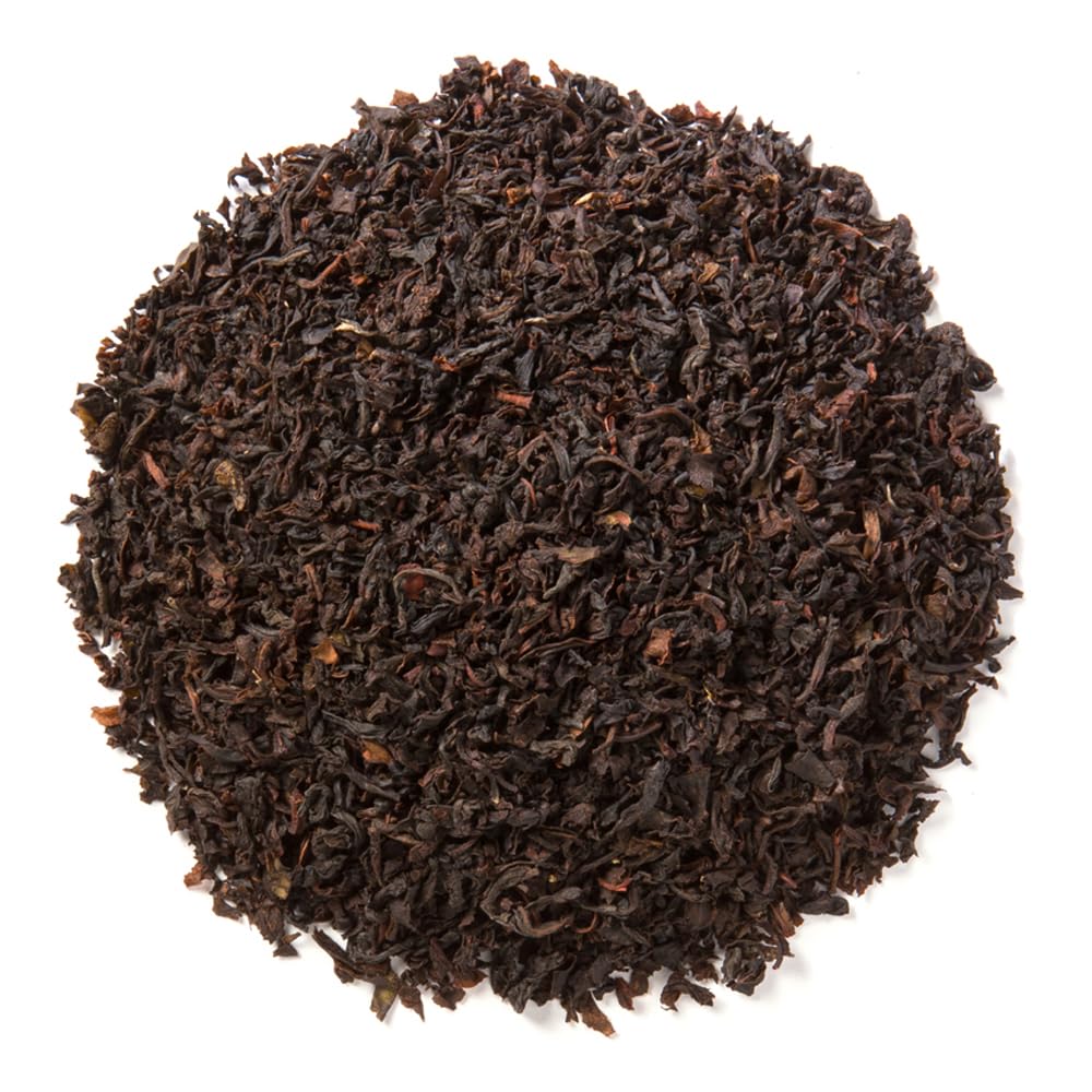 Davidson's bulk tea in a hot cup, showcasing a rich aroma and smooth finish