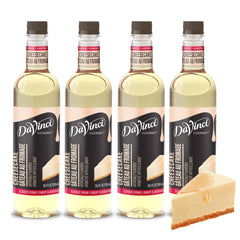 DaVinci Gourmet Classic Cheesecake Syrup bottle showcases creamy cheesecake flavor for drinks.