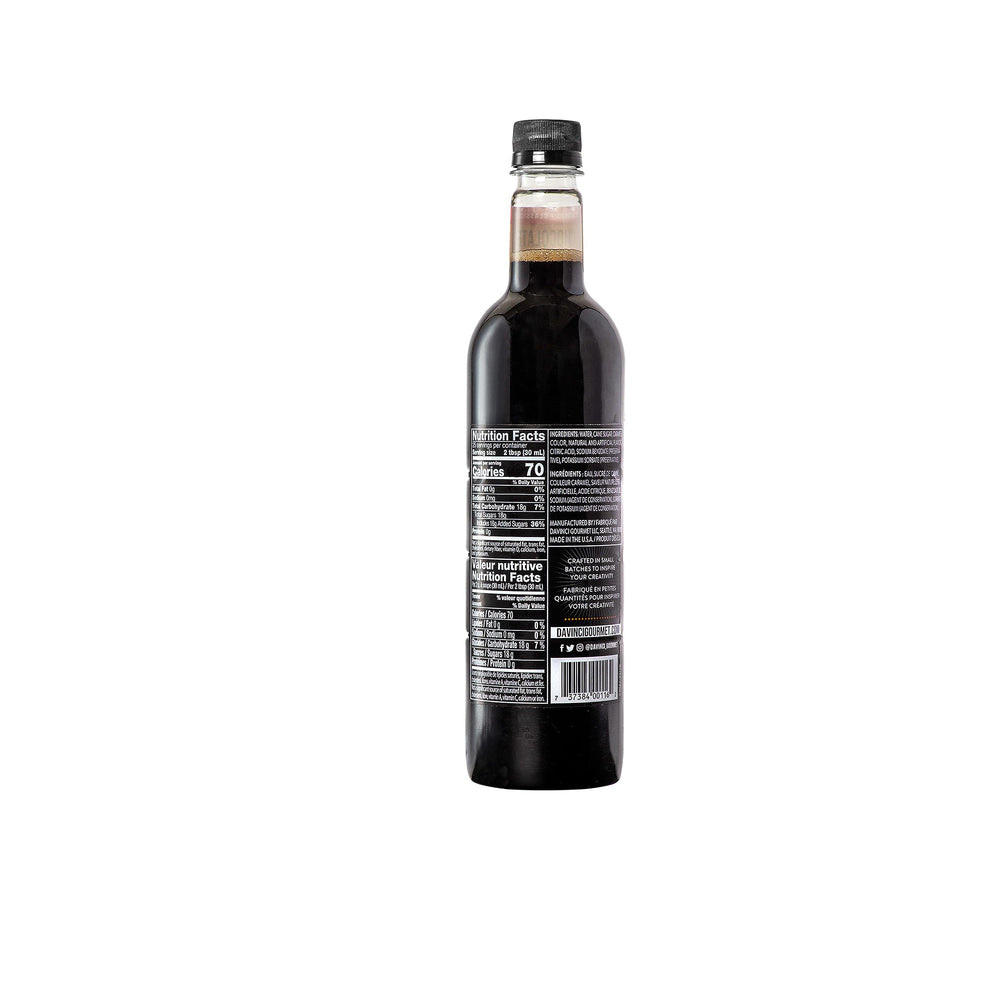 DaVinci Gourmet Classic Chocolate Syrup coffee image with rich mocha notes in every sip.