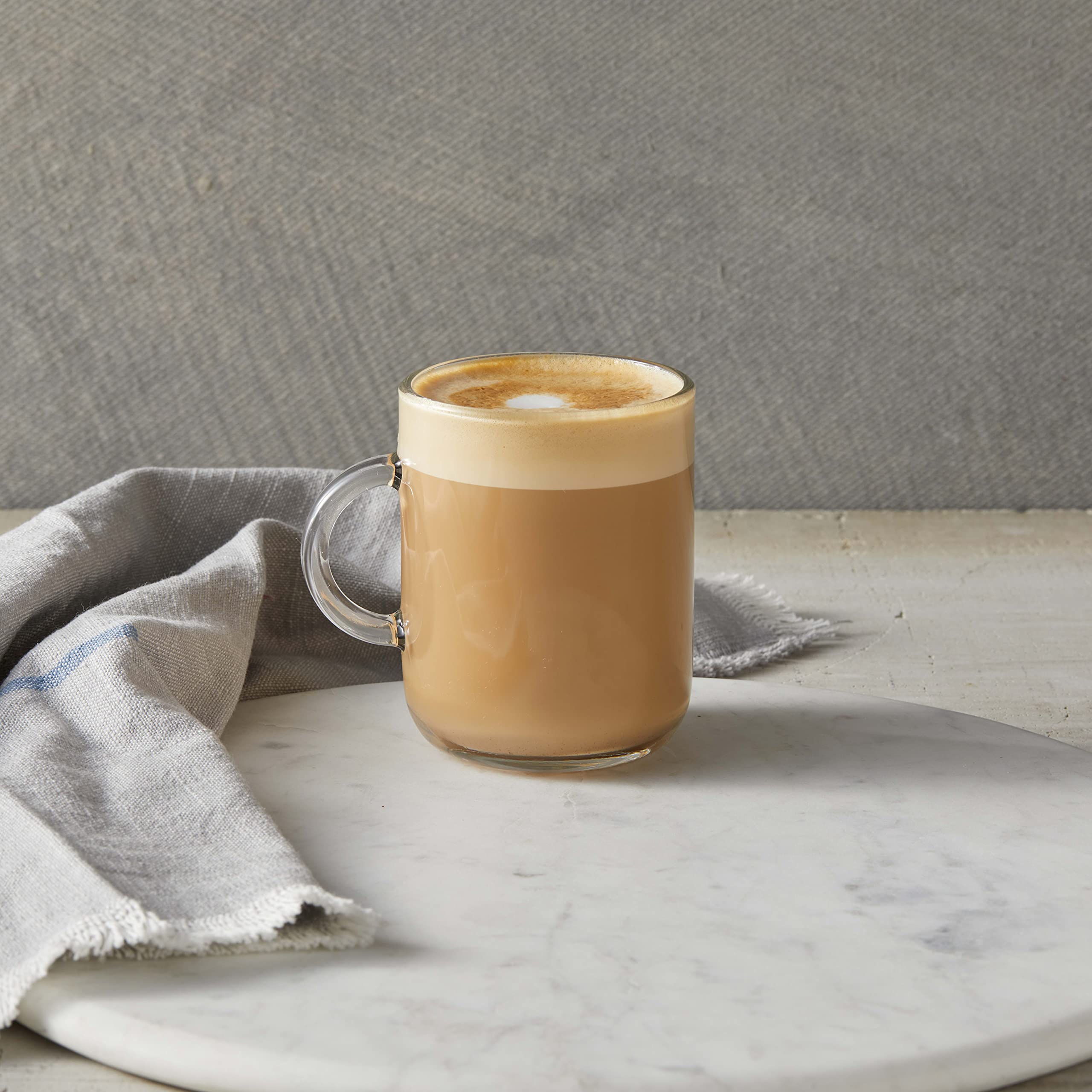 DaVinci Gourmet Classic White Chocolate Syrup dessert topping adds creamy sweetness.