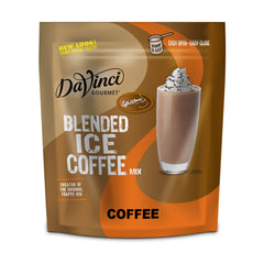DaVinci Gourmet coffee blended iced coffee mix bag ready for creamy frappes.