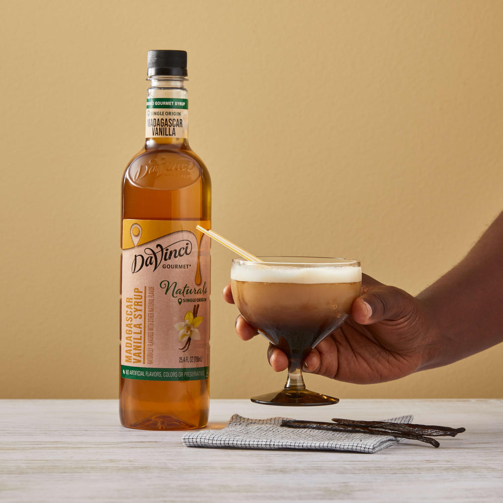DaVinci Gourmet Naturals Madagascar Vanilla Syrup eco-friendly packaging