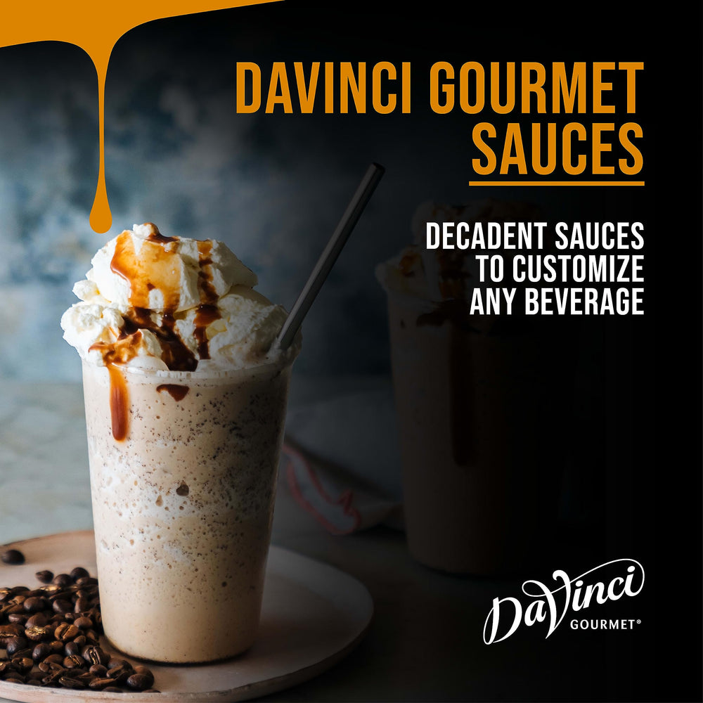 DaVinci Gourmet Pumpkin Pie Sauce blended into frappes for seasonal flavor.