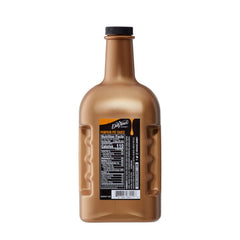 DaVinci Gourmet Pumpkin Pie Sauce label closeup emphasizes pumpkin spice aroma.