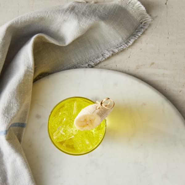 DaVinci Gourmet Sugar-Free Banana Syrup as dessert topping and milkshake accent