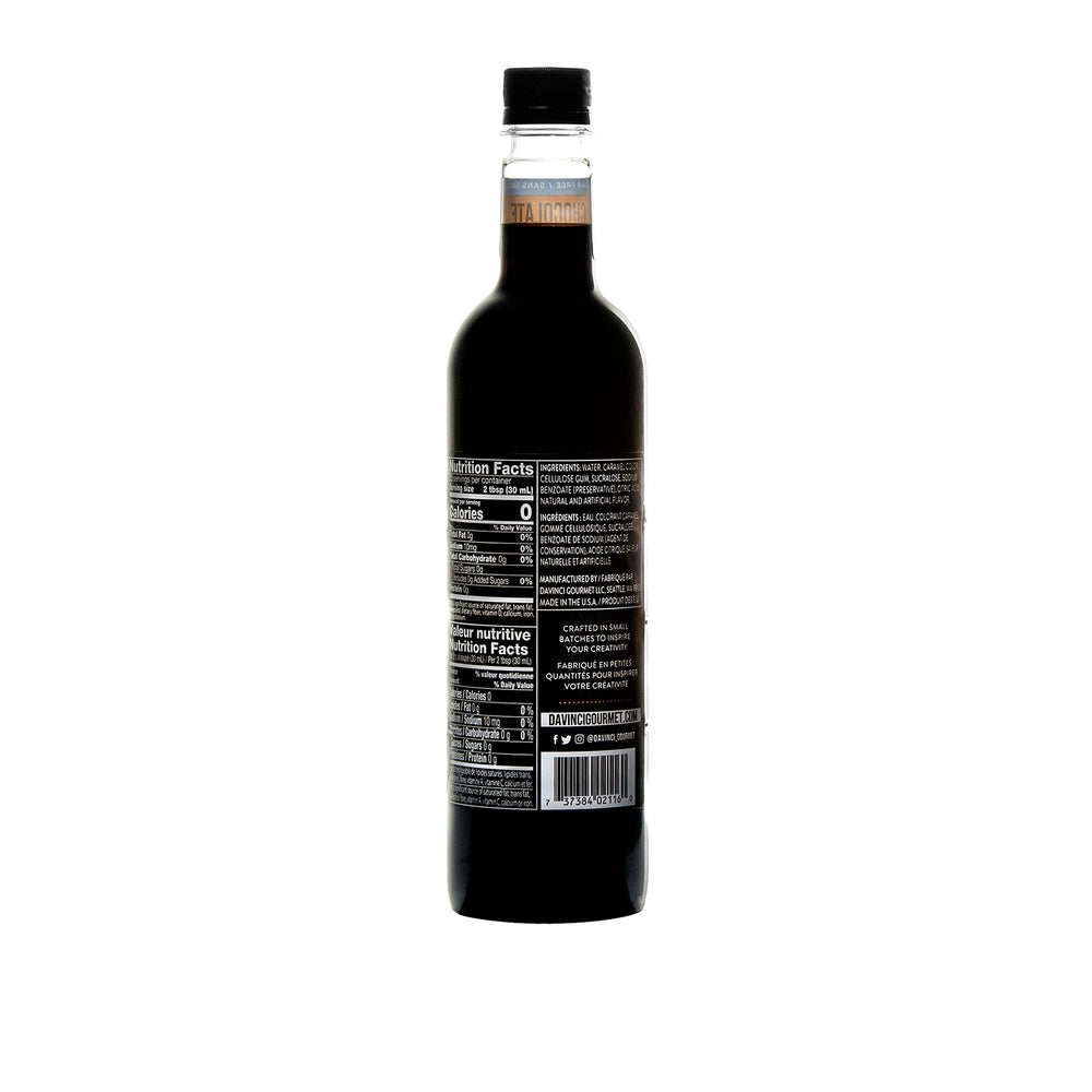 DaVinci Gourmet Sugar Free Chocolate Syrup iced coffee highlights a sugar-free chocolate twist