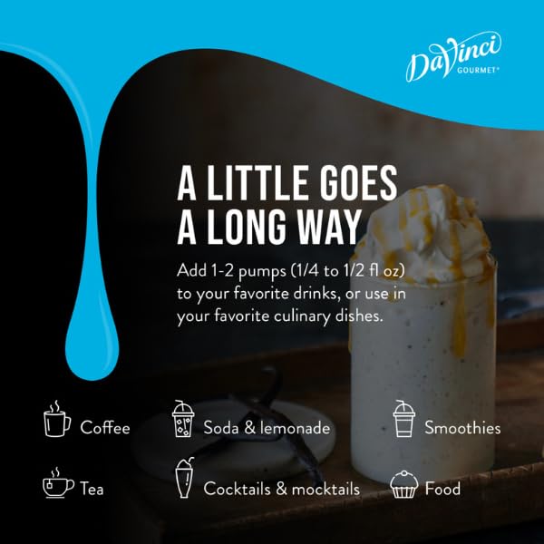 Cocktail with DaVinci Gourmet Sugar Free Coconut Syrup for mocktail inspiration.