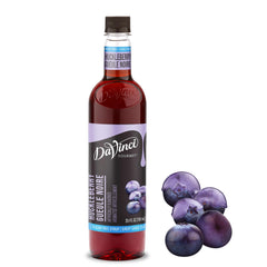 DaVinci Gourmet Sugar-Free Huckleberry Syrup bottle for berry flavor without sugar.