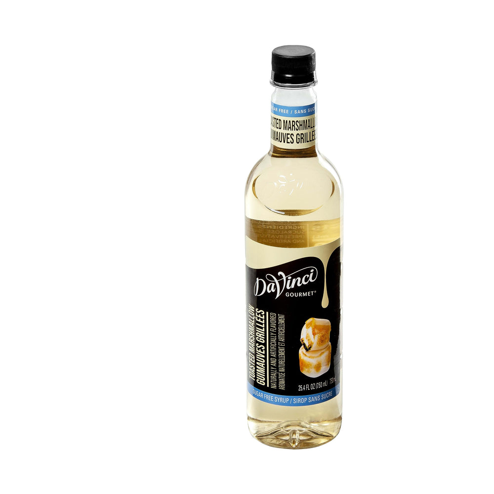 DaVinci Gourmet Sugar-Free Toasted Marshmallow syrup adds flavor to tea.