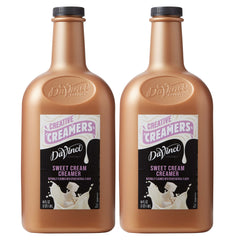 DaVinci Gourmet Sweet Cream bottle delivering rich, creamy dairy for coffee.