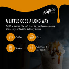DaVinci Gourmet White Chocolate Sauce frappes blend smoothly with rich vanilla notes.