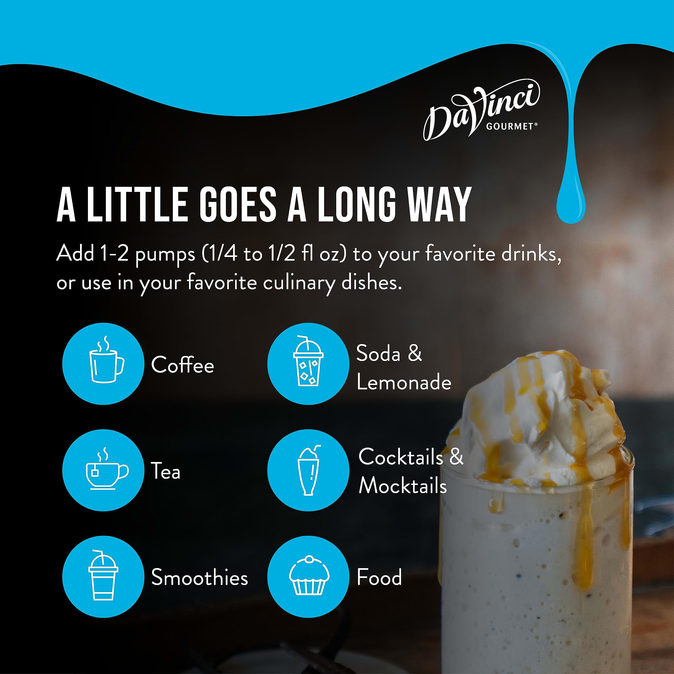 DaVinci sugar-free hazelnut syrup adds depth to cocktails without sugar