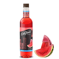 DaVinci Gourmet Sugar-Free Watermelon Syrup bottle showcases bright, inviting flavor.