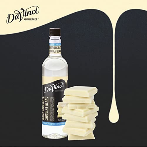 DaVinci Sugar-Free White Chocolate Syrup suits cocktails and mocktails.