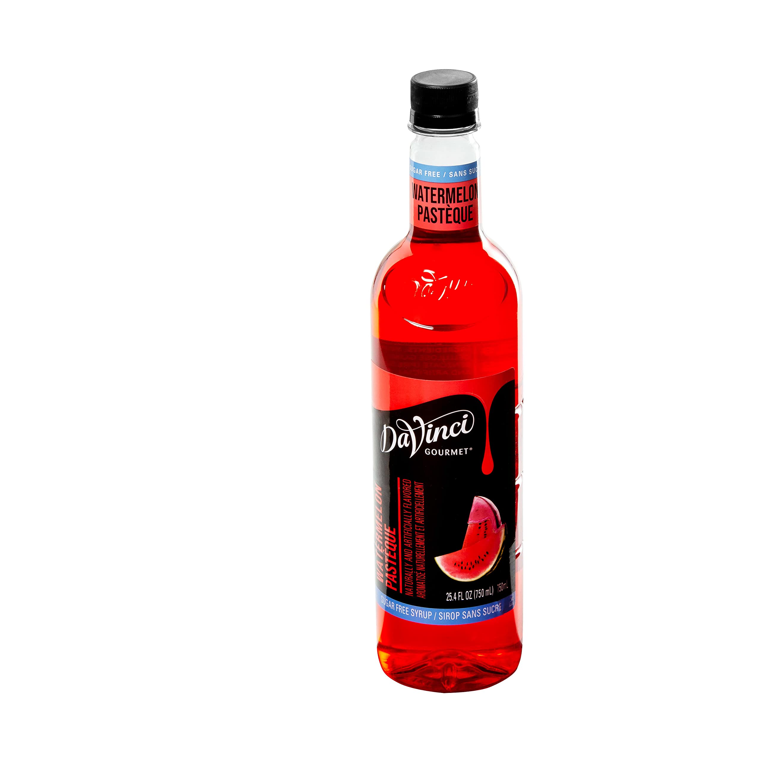 DaVinci Sugar-Free Watermelon Syrup sparkling water pairing for refreshing sips.