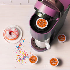 Day To Day Coffee Donut Blend is Keurig-compatible for quick, reliable brewing.