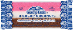 Dayton Nut Specialties Neapolitan Coconut Slice bars, convenient 1.65 oz portions for gifting.