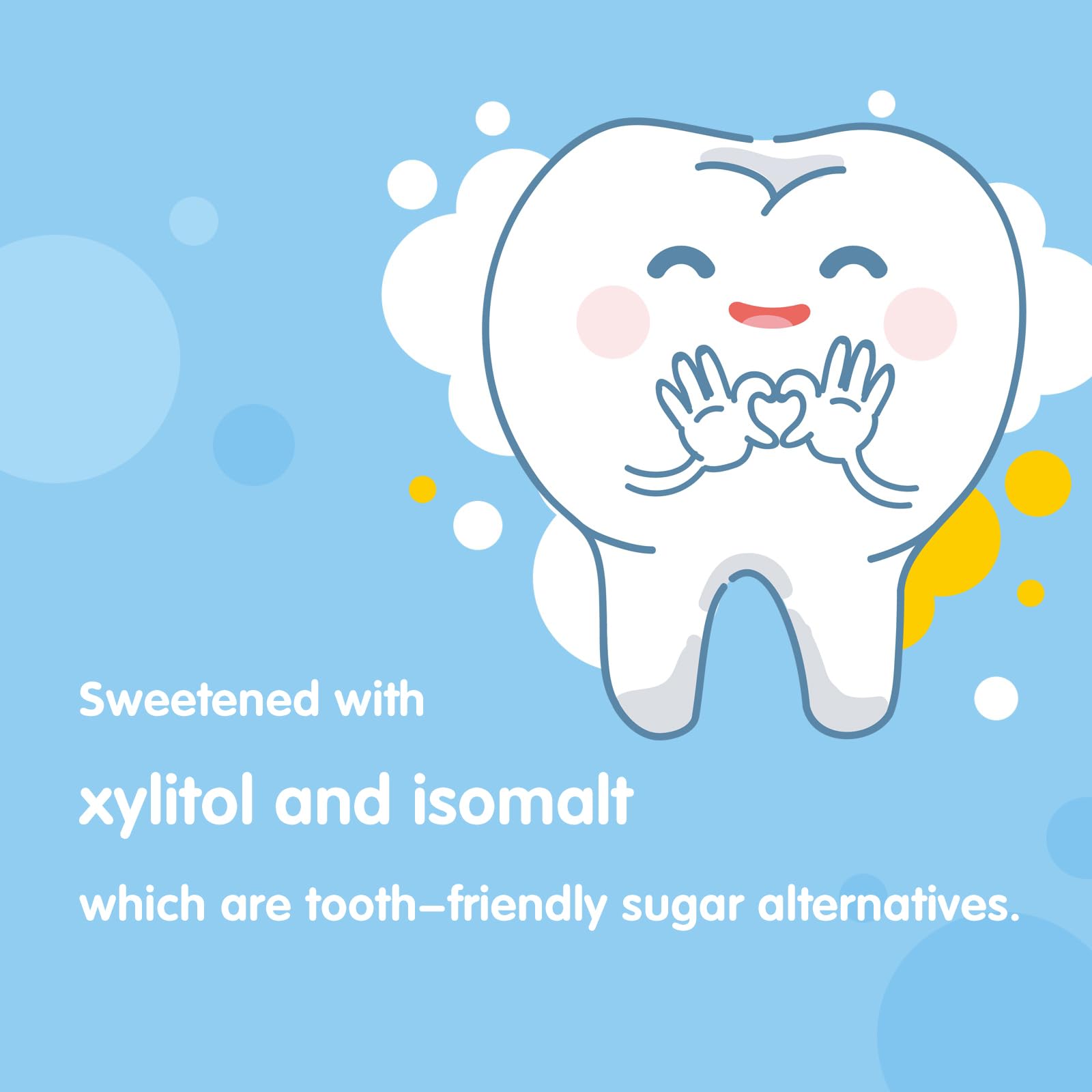 DC24 Daily Care dental-friendly xylitol flavor option