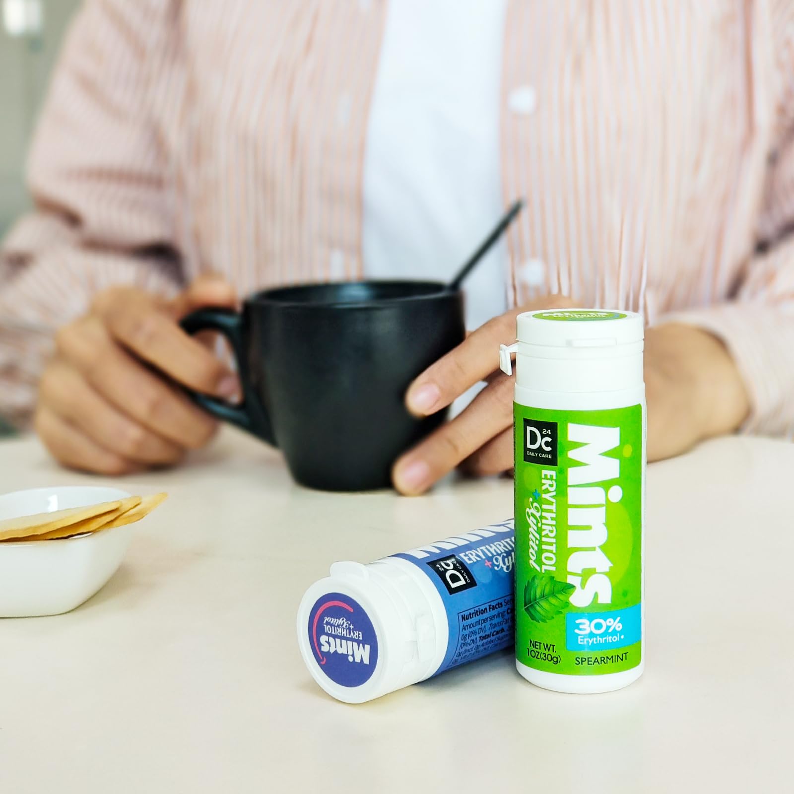 DC24 DAILY CARE keto-friendly mint profile for sugar-free diet.