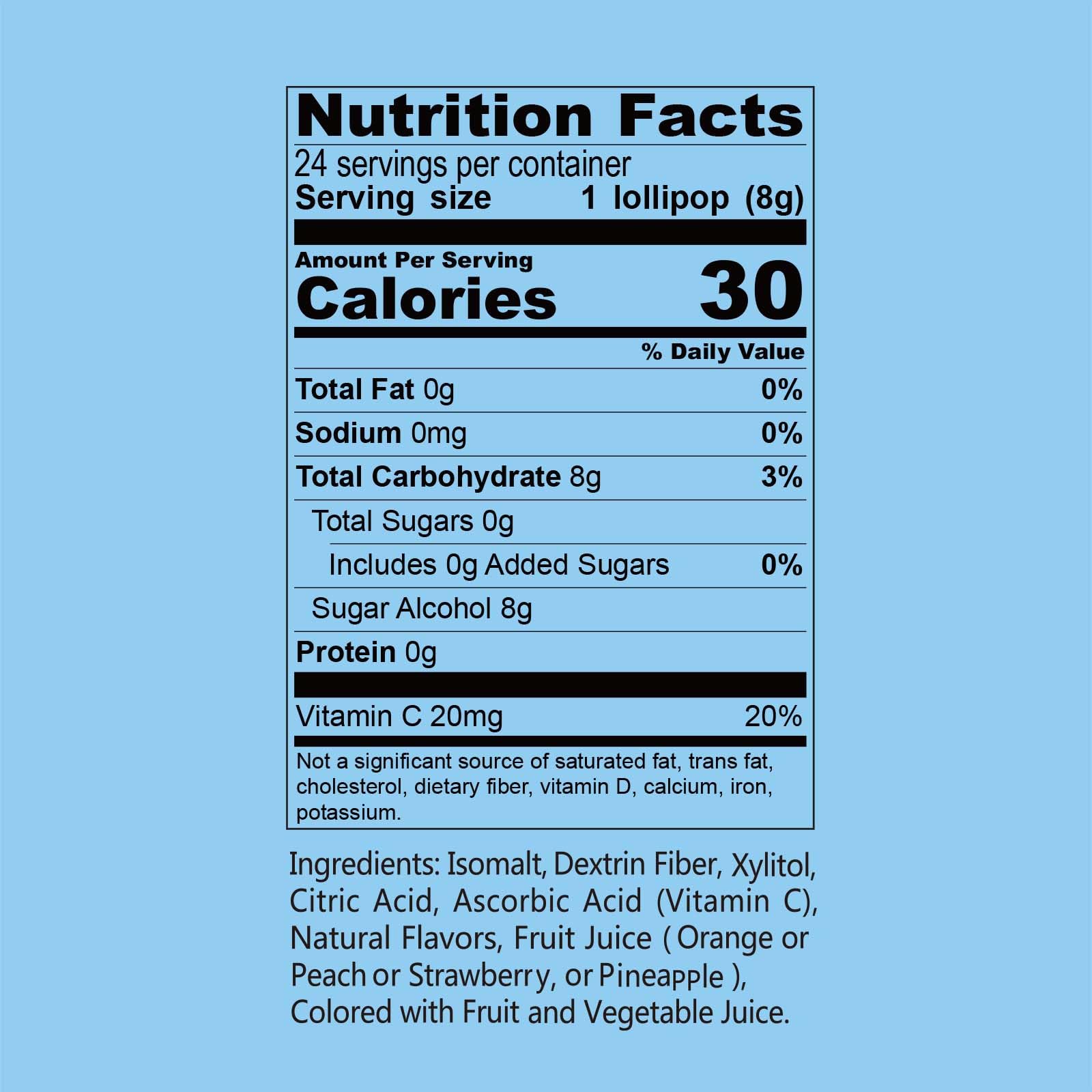 DC24 Daily Care real fruit juice colors for natural appeal