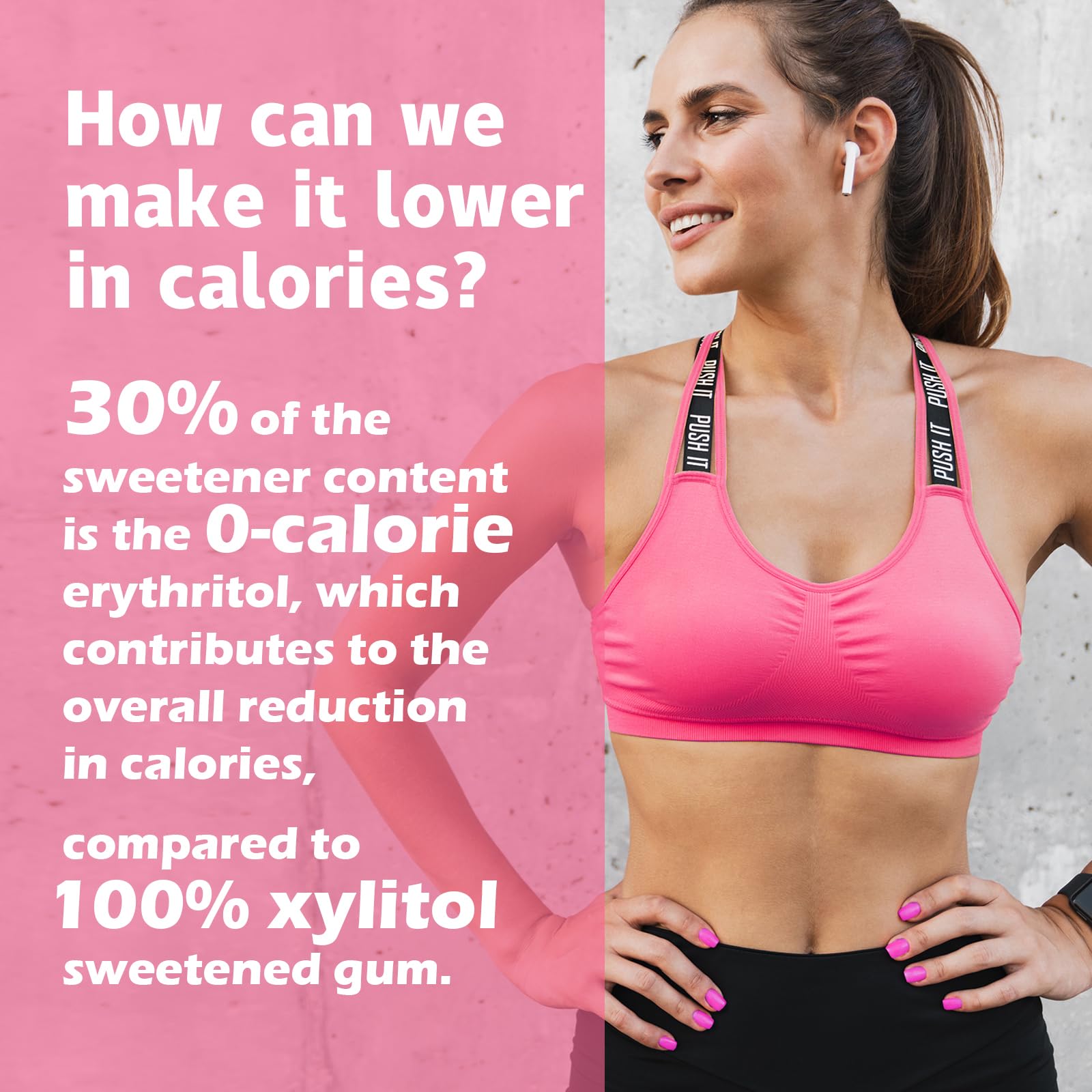 DC24 Daily Care Watermelon gum after meals keeps breath fresh.