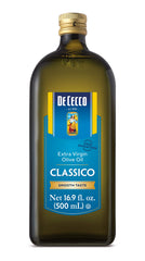 De Cecco Classico extra virgin olive oil bottle ideal for drizzling and cooking