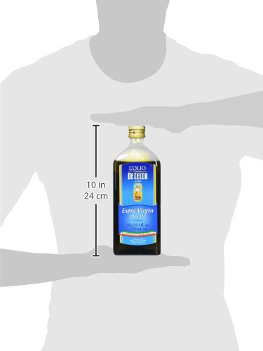 De Cecco Classico EVOO pour enables a smooth drizzle for salads and sautés.