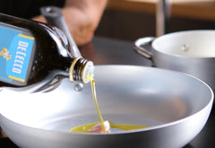 De Cecco Classico olive oil salad dressing option adds smooth flavor.