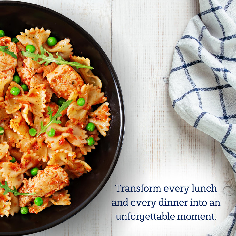 De Cecco Farfalle No 93 16-oz pack is ideal for family meals.