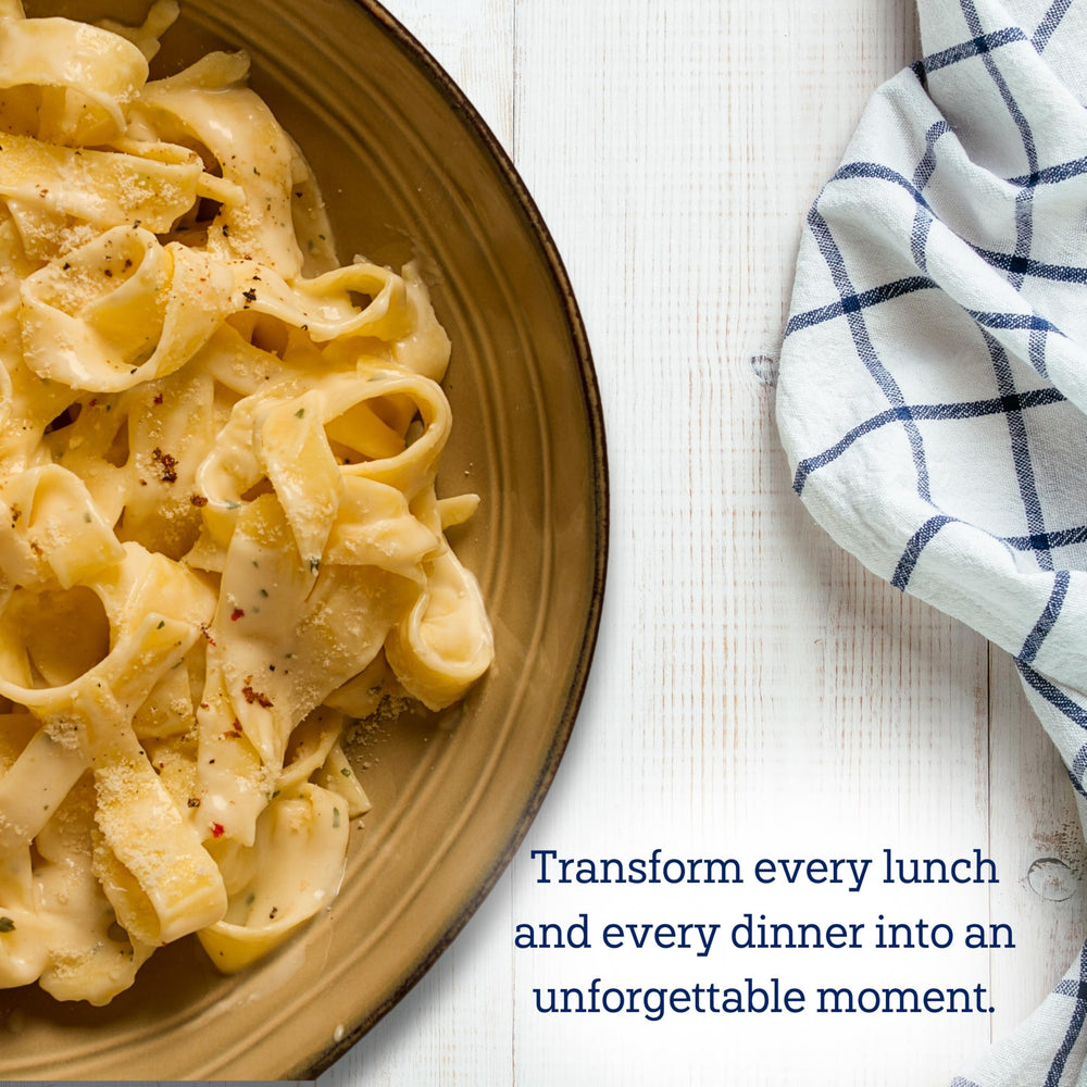 De Cecco made in Italy branding highlights authenticity and lasting tradition.