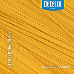 De Cecco slow-dried process preserves flavor and texture at low heat.