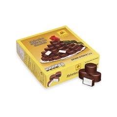 De La Rosa chocolate covered marshmallows box image, 50 pieces, ideal for gifting and sharing.